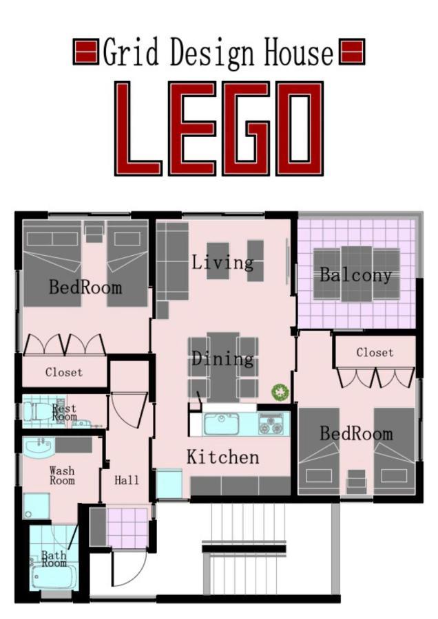 דירות אורומה Lego מראה חיצוני תמונה